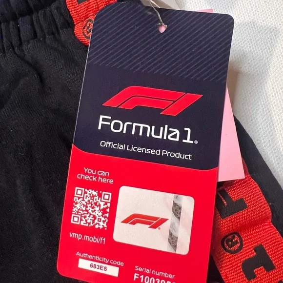 NWT Boy's Size Small Licensed Formula 1 Cotton Shorts 🏎️🏎️ (H) - Picture 5 of 7